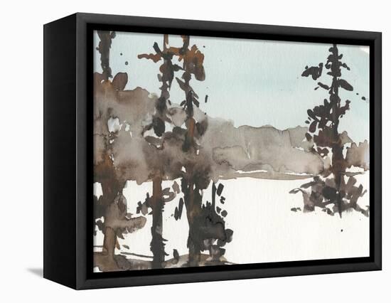 Woodland Sketch III-Samuel Dixon-Framed Stretched Canvas