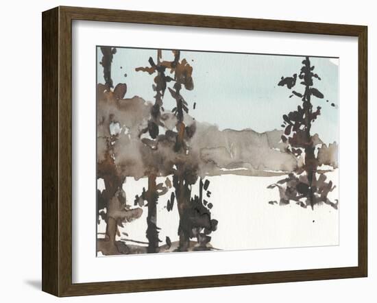 Woodland Sketch III-Samuel Dixon-Framed Art Print