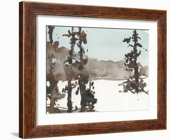 Woodland Sketch III-Samuel Dixon-Framed Art Print