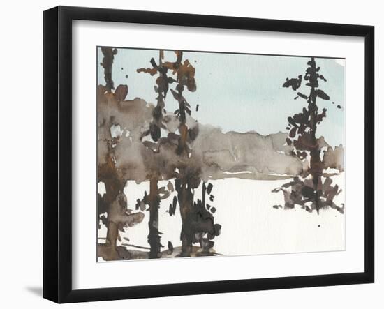 Woodland Sketch III-Samuel Dixon-Framed Art Print