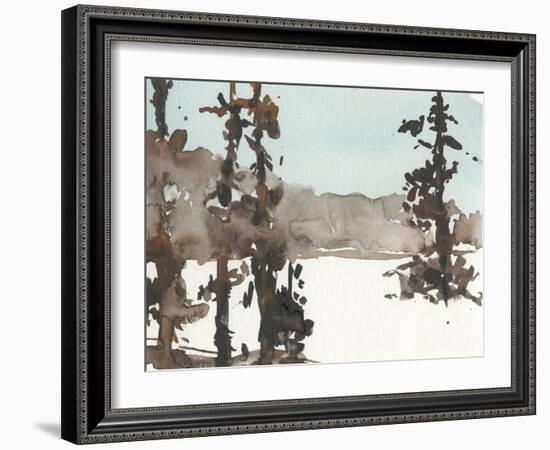 Woodland Sketch III-Samuel Dixon-Framed Art Print