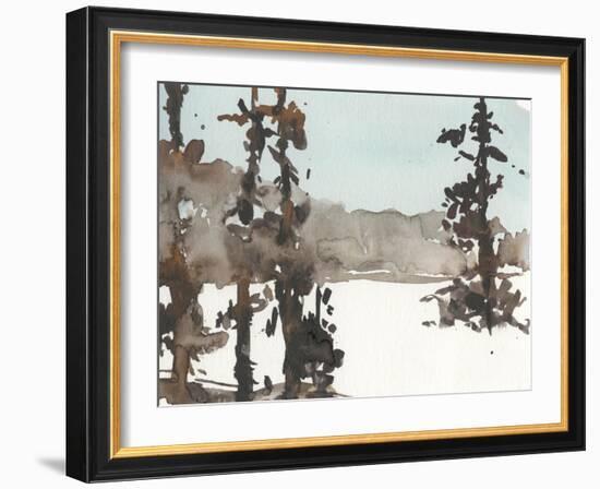 Woodland Sketch III-Samuel Dixon-Framed Art Print