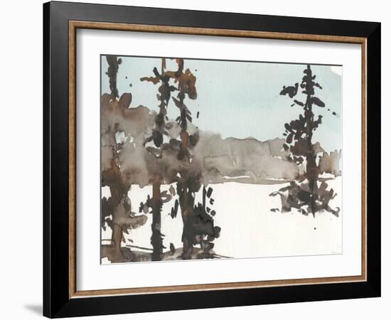 Woodland Sketch III-Samuel Dixon-Framed Art Print