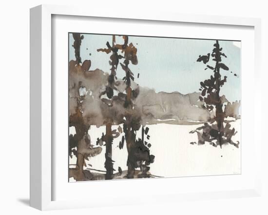 Woodland Sketch III-Samuel Dixon-Framed Art Print