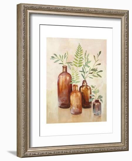 Woodland Still Life III-Julia Purinton-Framed Art Print