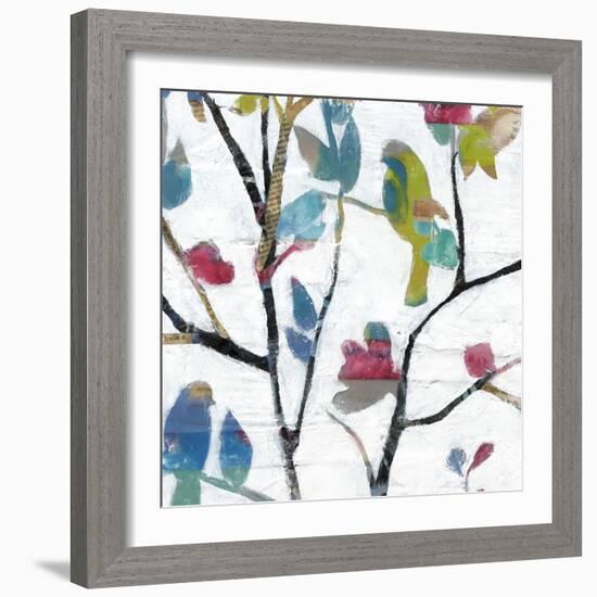 Woodland Story II-Jennifer Goldberger-Framed Art Print