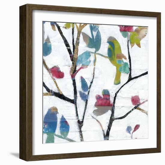 Woodland Story II-Jennifer Goldberger-Framed Art Print