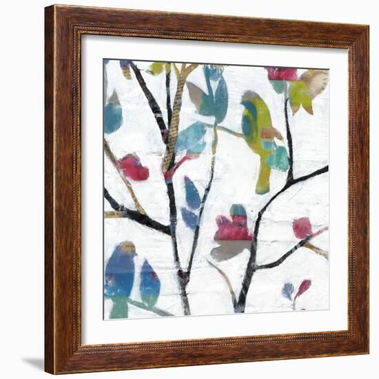 Woodland Story II-Jennifer Goldberger-Framed Art Print