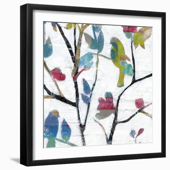 Woodland Story II-Jennifer Goldberger-Framed Art Print