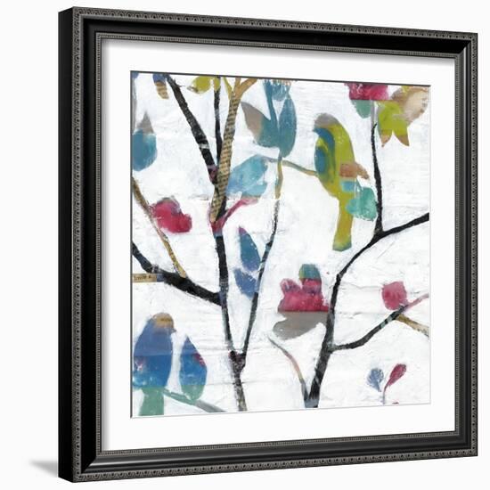 Woodland Story II-Jennifer Goldberger-Framed Art Print