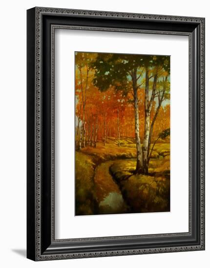 Woodland Stream II-Graham Reynolds-Framed Art Print