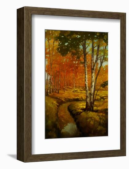 Woodland Stream II-Graham Reynolds-Framed Art Print