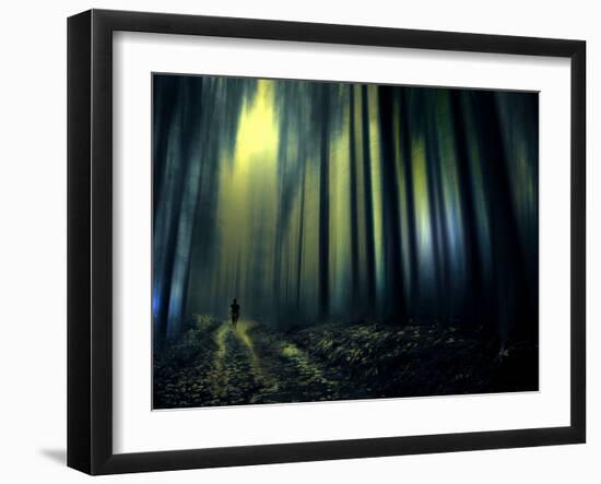 Woodland Walk-Josh Adamski-Framed Photographic Print