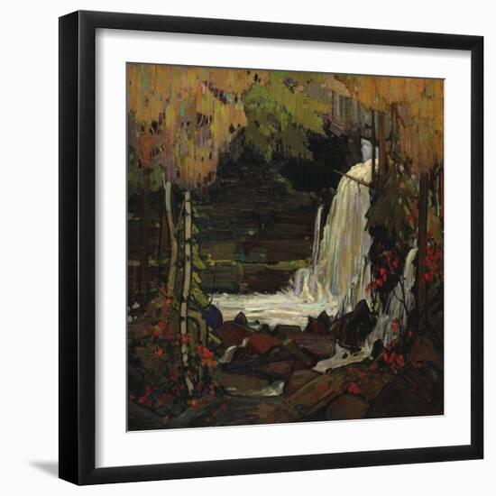 Woodland Waterfall-Tom Thomson-Framed Giclee Print