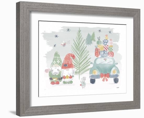 Woodland Wonders IV-Leah York-Framed Art Print