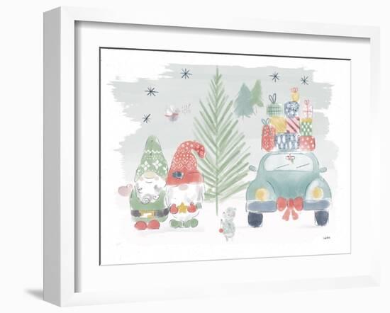 Woodland Wonders IV-Leah York-Framed Art Print