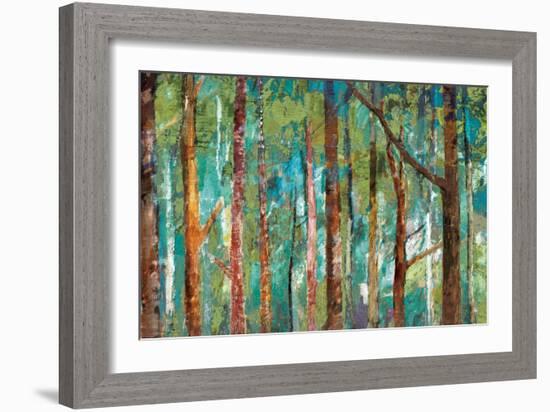 Woodland-Caroline Gold-Framed Art Print