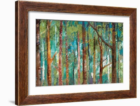 Woodland-Caroline Gold-Framed Art Print