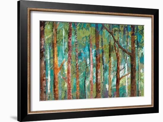 Woodland-Caroline Gold-Framed Art Print