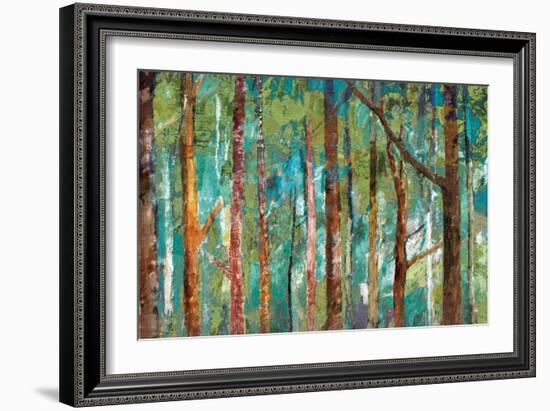 Woodland-Caroline Gold-Framed Art Print