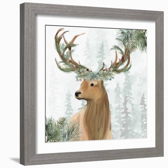 Woodland-Kim Allen-Framed Art Print