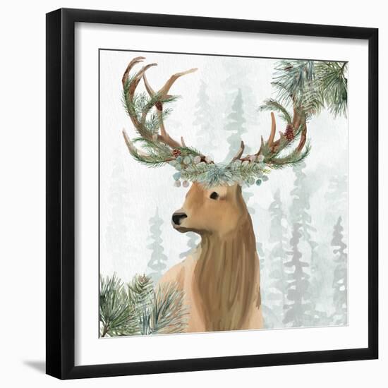 Woodland-Kim Allen-Framed Art Print