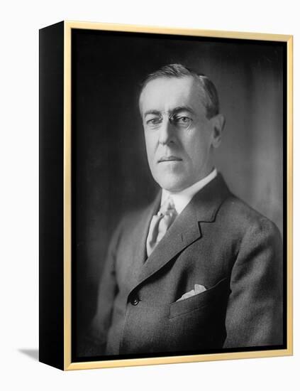 Woodrow Wilson, 1913-20-Harris & Ewing-Framed Premier Image Canvas