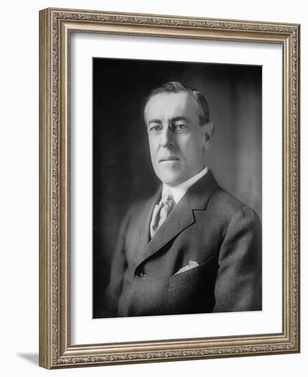 Woodrow Wilson, 1913-20-Harris & Ewing-Framed Photographic Print