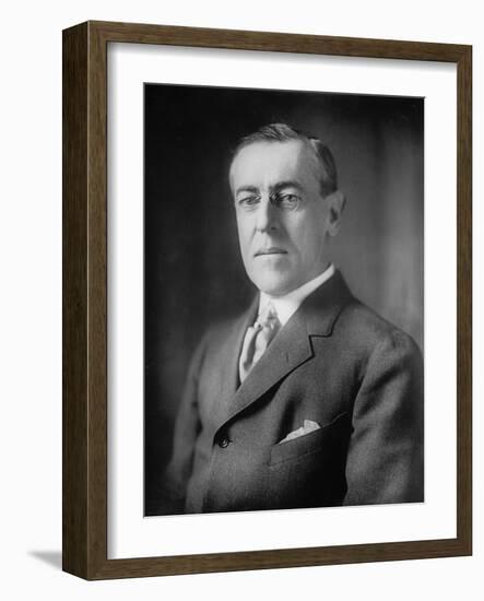 Woodrow Wilson, 1913-20-Harris & Ewing-Framed Photographic Print