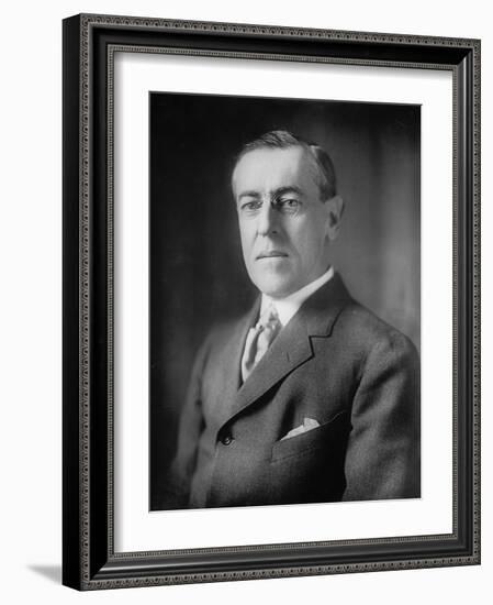 Woodrow Wilson, 1913-20-Harris & Ewing-Framed Photographic Print