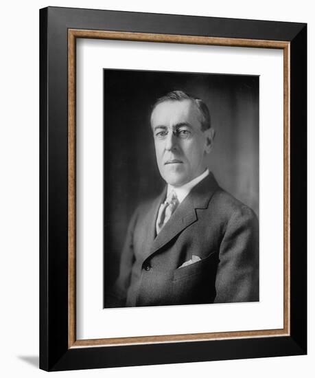 Woodrow Wilson, 1913-20-Harris & Ewing-Framed Premium Photographic Print