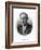 Woodrow Wilson 28th Us President-null-Framed Art Print