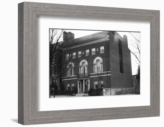 Woodrow Wilson House, c.1921-American Photographer-Framed Photographic Print