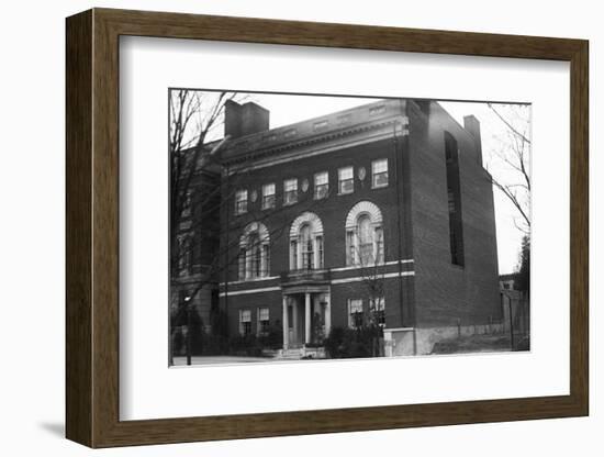 Woodrow Wilson House, c.1921-American Photographer-Framed Photographic Print