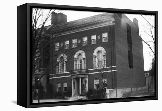 Woodrow Wilson House, c.1921-American Photographer-Framed Premier Image Canvas