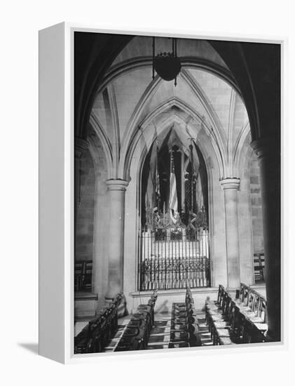 Woodrow Wilson's Tomb in the National Cathedral-Myron Davis-Framed Premier Image Canvas