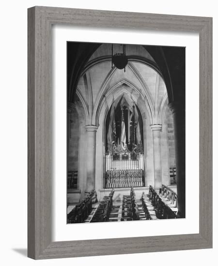 Woodrow Wilson's Tomb in the National Cathedral-Myron Davis-Framed Photographic Print