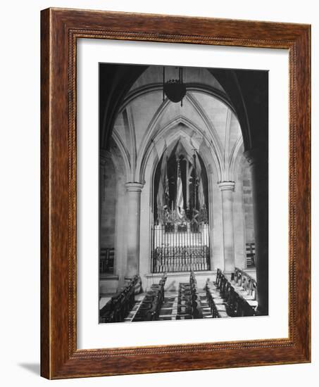 Woodrow Wilson's Tomb in the National Cathedral-Myron Davis-Framed Photographic Print