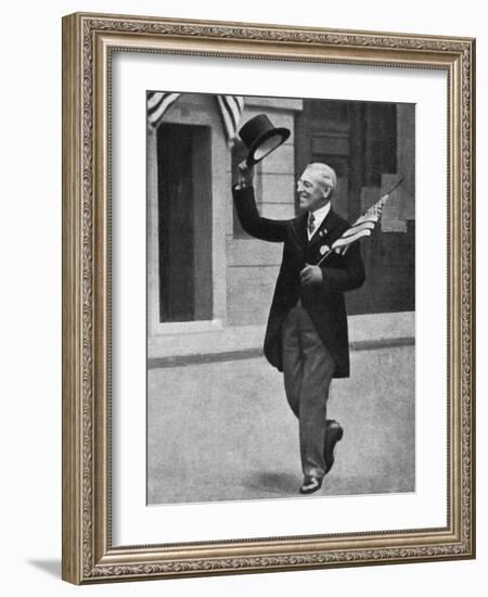 Woodrow Wilson-null-Framed Art Print