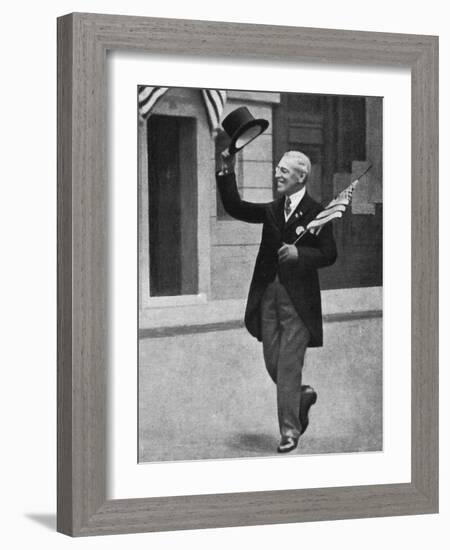 Woodrow Wilson-null-Framed Art Print