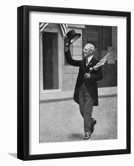Woodrow Wilson-null-Framed Art Print