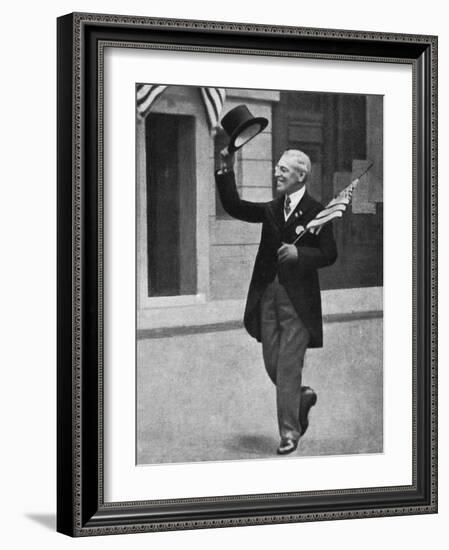 Woodrow Wilson-null-Framed Art Print