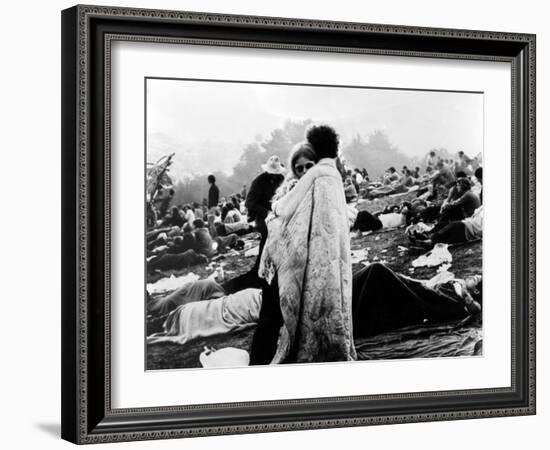 Woodstock, 1970-null-Framed Photo