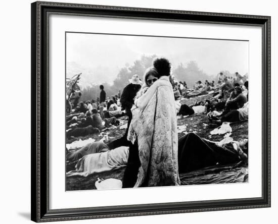 Woodstock, 1970-null-Framed Photo