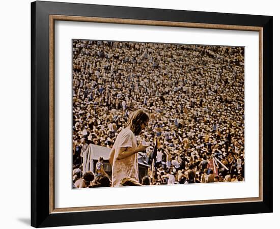 Woodstock, 1970-null-Framed Photo