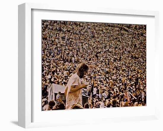 Woodstock, 1970-null-Framed Photo