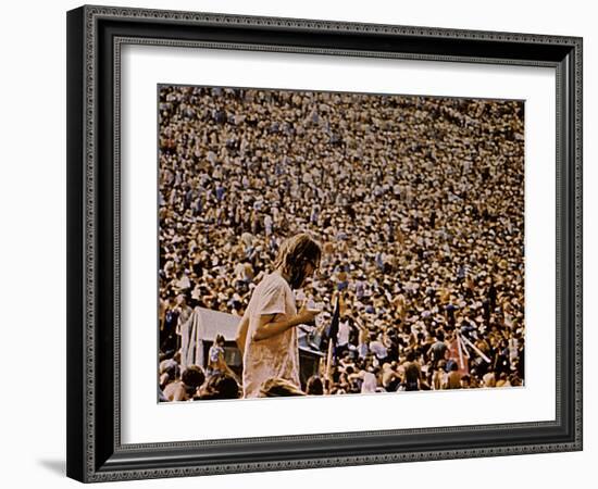 Woodstock, 1970-null-Framed Photo