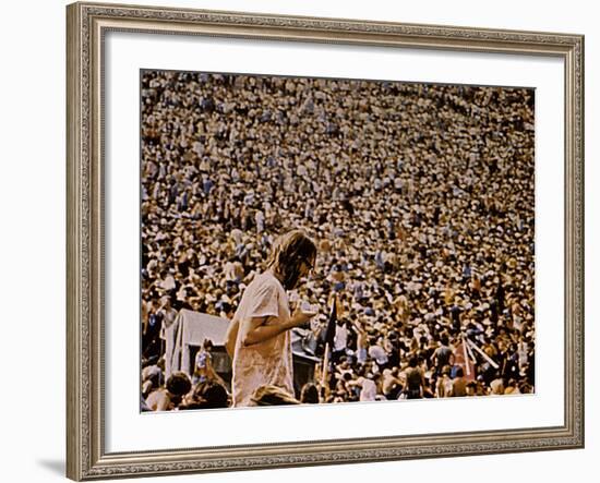 Woodstock, 1970-null-Framed Photo