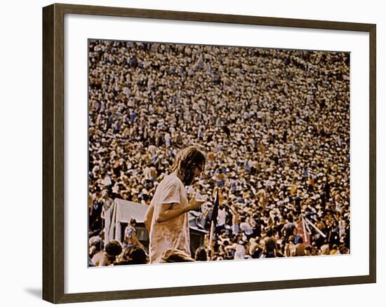 Woodstock, 1970-null-Framed Photo