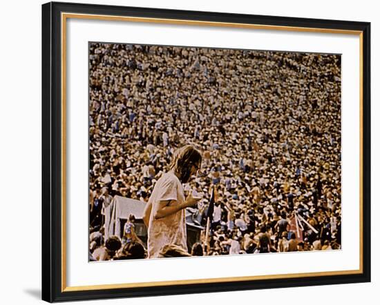 Woodstock, 1970--Framed Photo